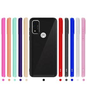 モトローラ電話ケース用のホット販売カラフルな透明電話ケースMotogpure用のソフトtpu耐衝撃バックカバーケース - Product Image 1