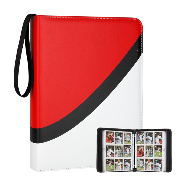 4 9 Pockets 400 900 Card Charizard Pikachu Quality New Model Battle Big Large Small Mini Pokeball Poke Ball Poke Mon Card Binder