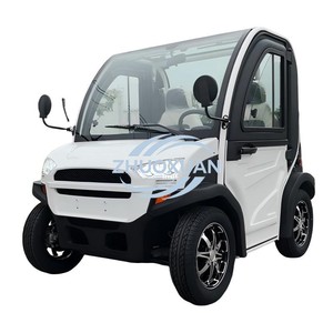 Mini Vehículo Eléctrico de 4 Ruedas y 2 Puertas, Baja Velocidad, Cabina Completamente Cerrada, para Adultos, Viajes Cortos y Desplazamientos Diarios - Product Image 1