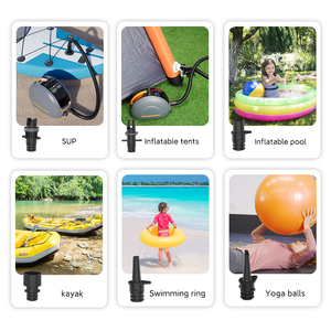 Nueva bomba eléctrica de paleta de doble etapa de 20PSI del fabricante, <span class=keywords><strong>inflador</strong></span> de aire más rápido, deflación, accesorios de paddleboarding de pie - Product Image 3