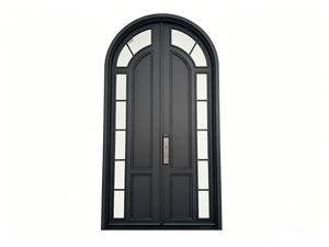 Modèles de portes doubles en <span class=keywords><strong>fer</strong></span> <span class=keywords><strong>forgé</strong></span> pour l'entrée principale d'une maison moderne - Product Image 2