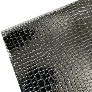 Tissu en cuir de <span class=keywords><strong>crocodile</strong></span> lisse classique et à la mode utilisé pour la décoration de meubles et de sacs à chaussures - Product Image 1