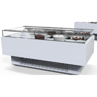 Vitrine Réfrigérée de Comptoir Personnalisée en Verre Transparent pour Pâtisseries, Chocolats et Fruits – Présentoir Réfrigéré