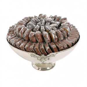 Cuenco de chocolate de acero de alta calidad, cuenco dulce hecho a mano pulido con espejo, cuenco de chocolate de diseñador de última llegada - Product Image 1