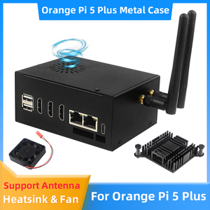 Orange Pi 5 Plus RK3588 8-Core 4 8 16GB RAM 8K Video Metal Case KIT Opcional WiFi6 BT 5,2 Módulo 64 256GB EMMC para <span class=keywords><strong>OPI</strong></span> 5 Plus - Product Image 4