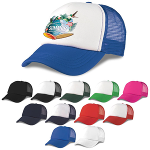 Custom Print 3d Logo High Quality Black Oem Sport Foam Hats Promotional Blank Unstructured Sport Golf Men Dad Trucker Cap Hat
