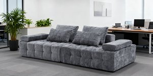 Ensemble de canapés modulaires carrés convertibles, design compact pour appartements, hôtels, salons, éponge moderne hautement élastique - Product Image 5