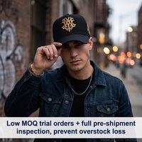 Casquette de baseball OEM ODM avec logo personnalisé, broderie 3D en relief, motif AM, usine, streetwear, mode, faible MOQ, échantillon rapide