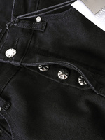 Jeans de mode de haute qualité pour hommes, personnalisés, brodés, vintage, marque de rue haut de gamme LOSTSHDWS, pantalons en denim pour hommes