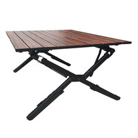 Doredonway — Table de Camping, œuf pliable en aluminium, réglable en hauteur, pour Camping pique-nique