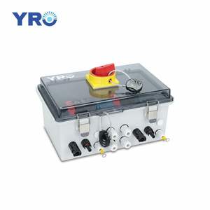 Caja Combinadora Fotovoltaica YRO de CC, 2 Entradas, 2 Salidas, 1000V, con Interruptor de Aislamiento, Caja de Combinación para Gabinete Solar - Product Image 2