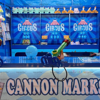 Tolefun CE Carnaval Gioco Funfair Machine de jeu électrique de tir, jeux de stand de fête foraine, personnalisable, pour enfants, thème Luna Park, extérieur