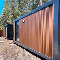 Maison Capsule Spatiale de Luxe Apple Cabin, Villa Conteneur en Acier de Haute Qualité à Montage Rapide, Design Moderne, Taille Personnalisable 20FT/40FT