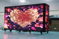 Écran LED personnalisé P2.6 pour cabine DJ, panneaux vidéo LED flexibles pour scène d'événement, mur vidéo LED pour DJ, écran d'affichage LED pour cabine DJ.