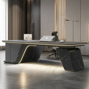 Executive Manager CEO Office Furniture <b>White</b> Modern L Shape Office <b>Desk</b> Table De Bureau - Product Image 6