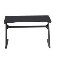 HY FURNITURE vente en gros de meubles de table de jeu noirs à chaud table d'ordinateur de bureau de jeu pour joueur