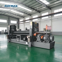 RAYMAX Rouleau métallique automatique W11S pour le traitement de l'acier, machine de roulage CNC hydraulique personnalisée