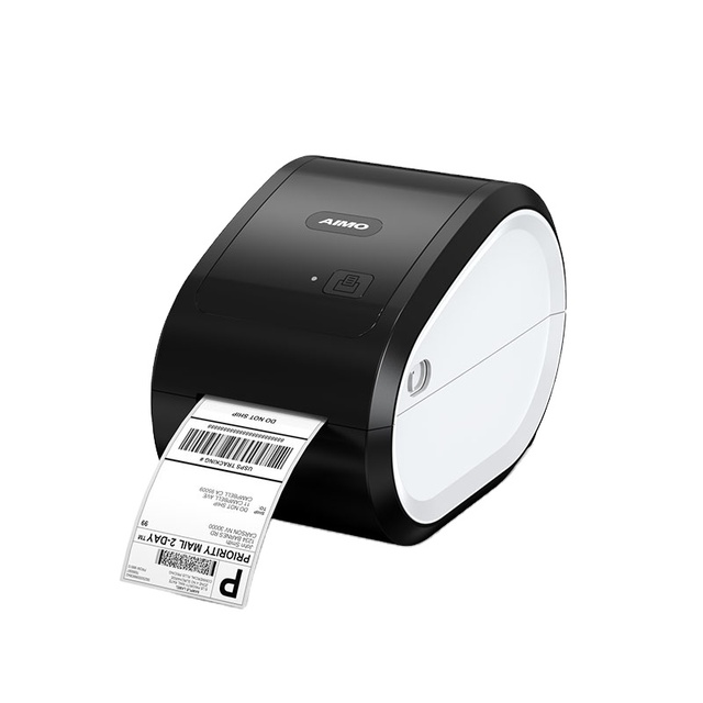 High Quality Aimo 650 Portable 4*6 Inch Shipping Label Printer High Speed Barcode Sticker Printer