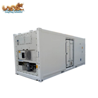 Conteneur frigorifique de 20 pieds en aluminium R404a avec ouverture latérale et unité de refroidissement Daikin Thermoking