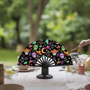 Abanico Plegable de Bambú de 13 Pulgadas para Baile, con Sonido Fuerte, Personalizado con Logotipo Impreso por Sublimación para Bodas - Product Image 4