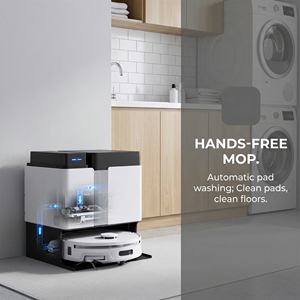 Robot Aspirador y Fregador, Nuevo, Original, con Succión de 20000pa, Estación Base, Robot de Limpieza Inteligente - Product Image 4