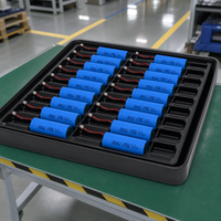 Batterie LiFePO4 à semi-conducteurs HWE 3.7V 1500mAh 18650 avec CE/RoHS/UN38.3/MSDS pour serrure de porte intelligente, éclairage solaire de jardin, lampe de poche