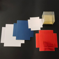 Boîte d'emballage pliable transparente personnalisée en plastique PVC PET acétate boîte carrée transparente étanche dure en plastique PET transparent