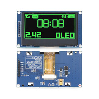 Pantalla OLED de 2,42 pulgadas, pantalla LCD de 128*64, controlador SSD1309, pantalla LCD 12864, compatible con soldadura de pantallas LCD, compatible con UNO 1306 I2C, puerto serie SPI