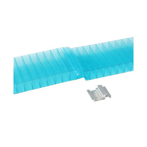 Panneaux de toiture en <span class=keywords><strong>polycarbonate</strong></span> ZHUXIN modernes de 40 mm, <span class=keywords><strong>plaque</strong></span> de fixation en U, revêtement UV de 50 microns, installation facile, garantie de plus de 5 ans - Product Image 2
