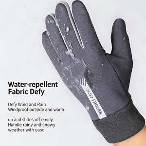 Guanti Leggeri alla Moda con Touchscreen per Uomo, Guanti da Ciclismo e Moto - Product Image 4