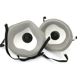 EN149 <span class=keywords><strong>FFP3</strong></span> <span class=keywords><strong>Respirator</strong></span> karbon aktif tidak ditenun klip hidung dapat disesuaikan masker debu <span class=keywords><strong>FFP3</strong></span> - Product Image 3