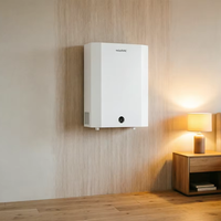 Ventilador de Recuperación de Energía ERV de Pared de Primera Calidad con Filtración Multietapa HEPA H13 y Carbón Activado