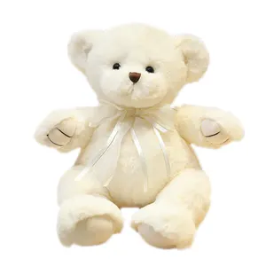 38cm Custom Cute Stuffed Plush Angel Teddy Bear with Wings/colorful plush bear with wing for baby