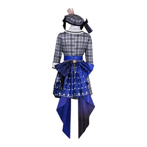 2026 Virtuelle Hololive YouTuberin Hoshimachi Suisei Outfits Anime Cosplay Kostüme Lolita Kariertes Kleid für Süße Mädchen - Product Image 4