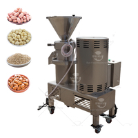 2022 moulin à beurre de cacahuètes moulant, facile à utiliser, machine de fabrication de pâte de cacao pour produits au chocolat, pâte de noix, graines, fabricant de sauce