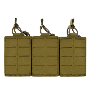 Gaf <span class=keywords><strong>Multicam</strong></span> 1000D Nylon vải Molle Ba chiến thuật vest Pouch với điều chỉnh dây đai cho 556 Tạp Chí & tấm thực hiện - Product Image 4