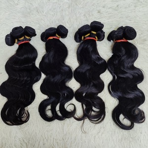 Letsfly Promotion Wholesale Black <b>Body</b> <b>Wave</b> Brazilian Human Hair Weave 100% Wet and Wavy Virgin Hair Bundles - Product Image 2