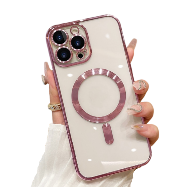 Shockproof Magnetic Phone Case for iPhone 17 Pro Max Soft TPU Cases for iPhone 17 16 15 13 12 11