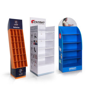 Exhibidores de Cartón Resistentes, Plegables, de Pie, para Minoristas, con Tamaño y Color Personalizables - Product Image 3