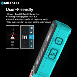 เครื่องวัดระยะเลเซอร์ Mileseey P9 สำหรับใช้งานกลางแจ้ง สีสันสดใส วัดระยะแบบจุดต่อจุด พร้อมฟังก์ชั่นถ่ายภาพหน้าจอ ระยะวัดได้ 400 เมตร - Product Image 5