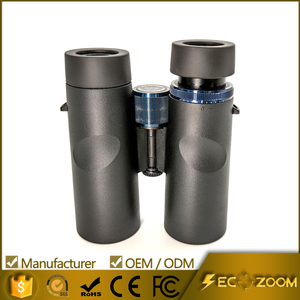 Binoculares Secozoom 10x42 Impermeables y Antivaho con Telescopio de Techo Bak4 para Observación de Aves y Viajes, Color Personalizado - Product Image 2