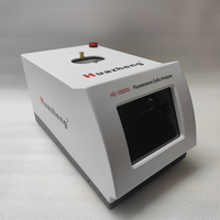 Equipo de Prueba de Azufre Total en Combustibles Huazheng HZ-1000XS X ASTM D4294, Analizador de Azufre por Fluorescencia de Rayos X