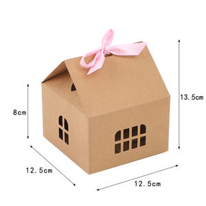 Imee Wit Met Raam Huis Hartvormig Snoep Gerecycled Kraft Modern Nieuw Ontwerp Display Kartonnen Papier Bruiloft Geschenkdoos - Product Image 6