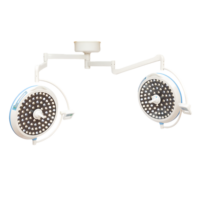 Lampe chirurgicale sans ombre Lekang LK/LED-700/700 LED, montée au plafond, éclairage 40000-160000 Lux, température de couleur 3000-6700K