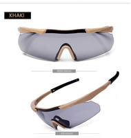 Lunettes tactiques avec 3 verres, lunettes tactiques pour hommes, lunettes de tir, lunettes de soleil