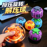 Heißer 3D-Gear-Ball Fidget Toy Spiral Stressabbau-Sensorikspielzeug für Kinder und Erwachsene – Weihnachts- und Geburtstagsgeschenke, Angstlinderungsspielzeug