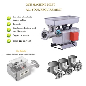 Affettatrice per <span class=keywords><strong>carne</strong></span> e verdura in acciaio inossidabile facile da pulire tritacarne tritacarne - Product Image 2