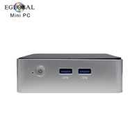 EGLOBAL 1 x DDR3-2133, admite un máximo de 8 GB. Mini PC con 2HD, 4USB, Intel Core I3-8109U, 2 Núcleos, 4 Subprocesos, 3.6GHz, el Mejor Ventilador