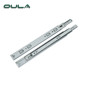 Ray trượt ngăn kéo thép bi 3 lớp mở rộng hoàn toàn 45mm, dùng cho tủ bếp, tủ ăn, tủ quần áo, nội thất căn hộ - Product Image 1