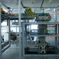 Machine d'emballage automatique multifonctionnelle pour sachets de riz de 1 kg, avec fonction de comptage et de remplissage de sachets/films
